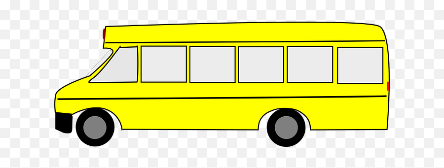 200 Free Bus U0026 Van Vectors - Pixabay School Bus Emoji,Bus Clipart Black And White
