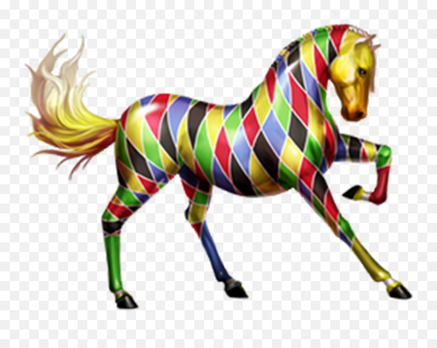 Circus Clipart Horses - Howrse Harlekin Png Download Circus Horse Transparent Png Emoji,Horses Clipart