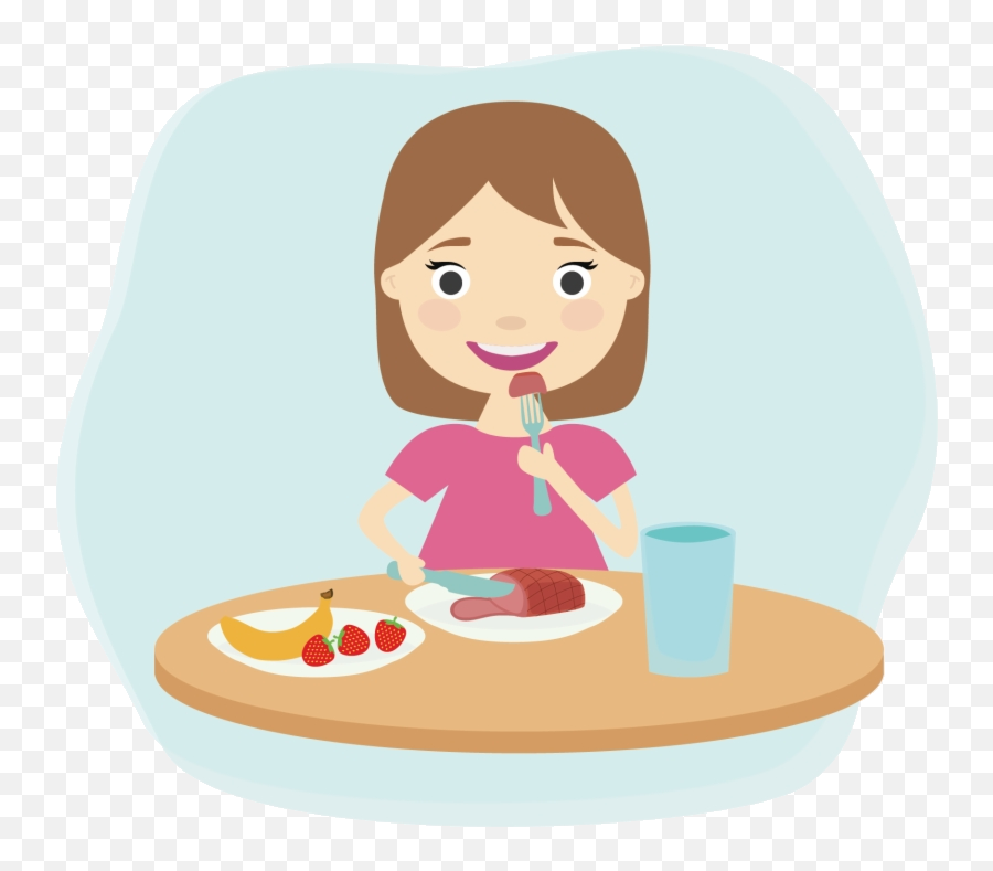 Eating Clipart Clip Eating Clip - Have Breakfast Clipart Emoji,Eating Clipart
