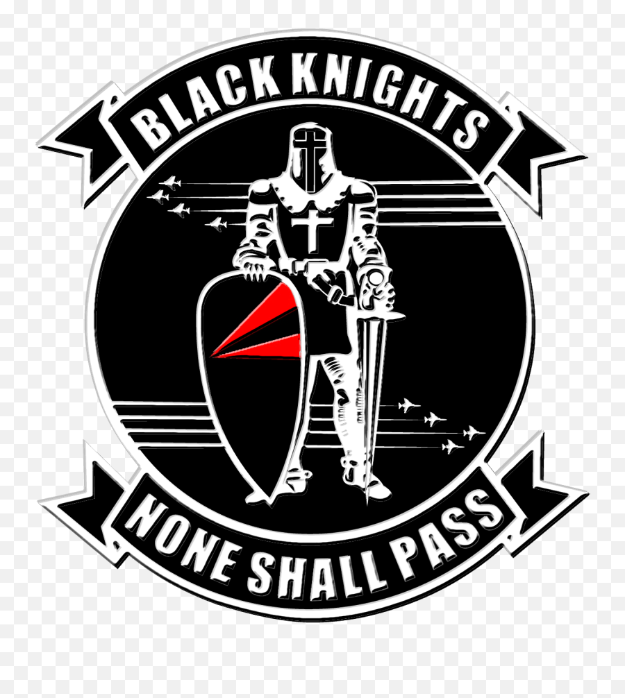 Black Knights Squadron Emoji,Black Knights Logo