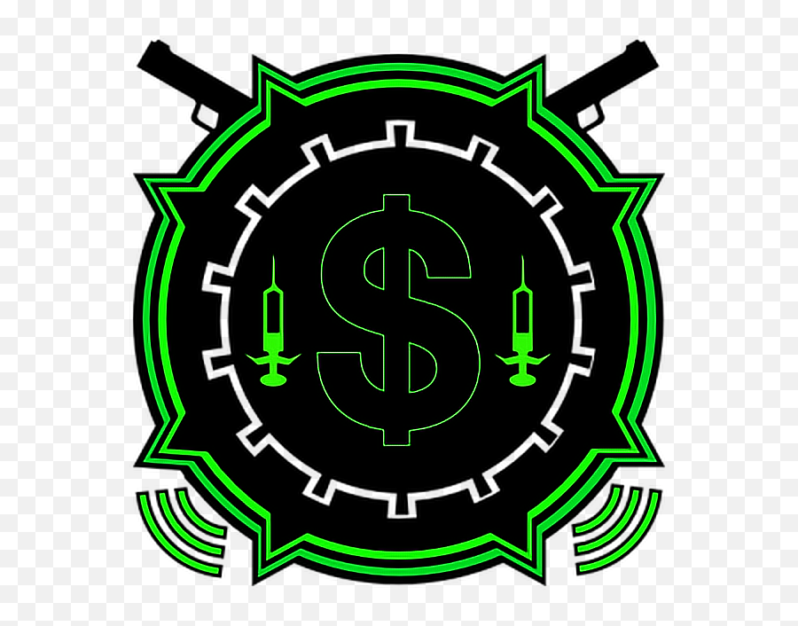 Gta Gtav Lobby Dark Crew Money Sticker By Itu0027s Lit Emoji,Gta Crew Logo