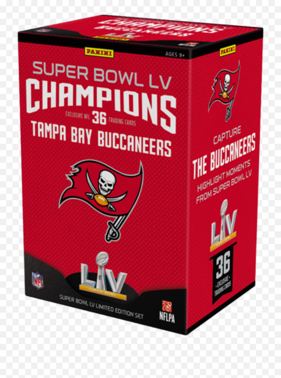 Panini Super Bowl Lv Champions Box Set - Tampa Bay Buccanners Emoji,Super Bowl 50 Png