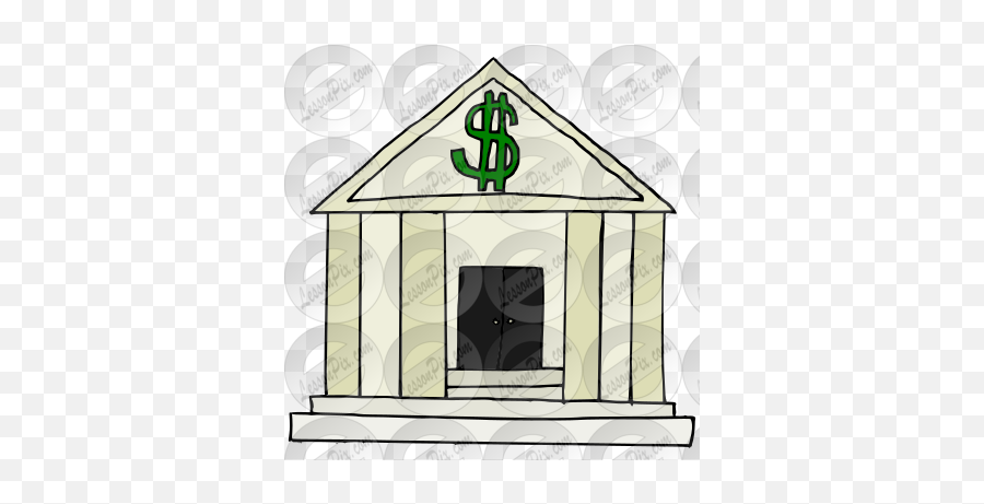 Bank Picture For Classroom Therapy - Vertical Emoji,Bank Clipart