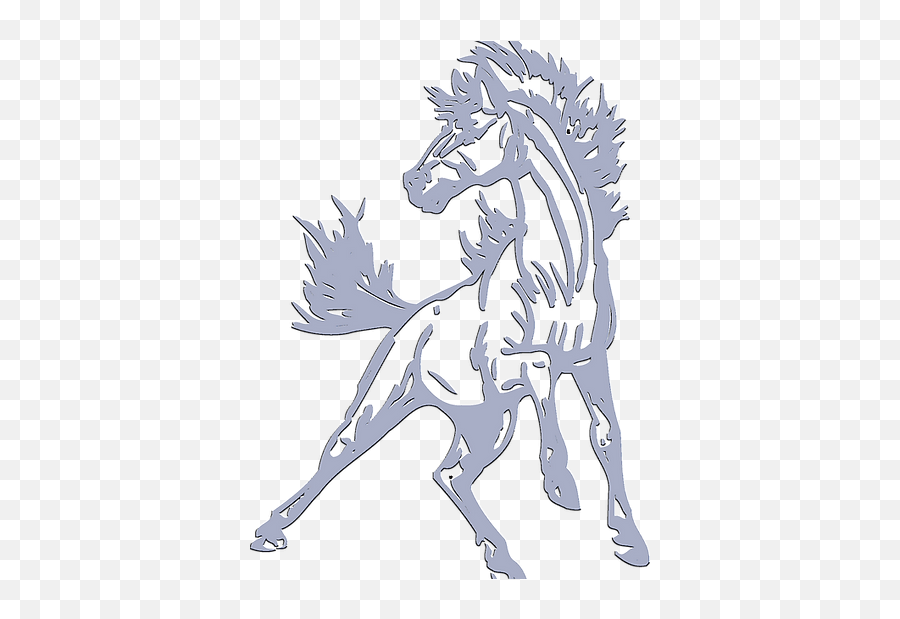 Players Mustangsbasketball Emoji,White Horse Png