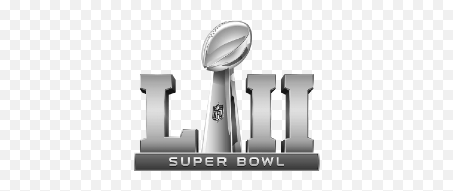 Super Bowl 52 Lii Football Display Cases - Super Bowl 2019 Logo Transparent Emoji,Superbowl Logo
