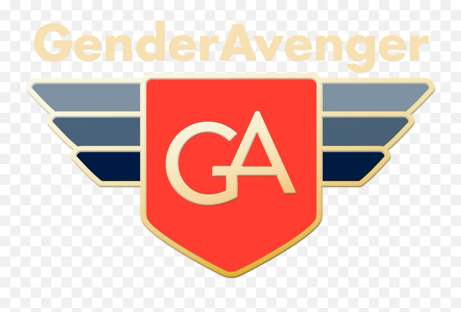 Genderavenger Emoji,Red And Orange Logo