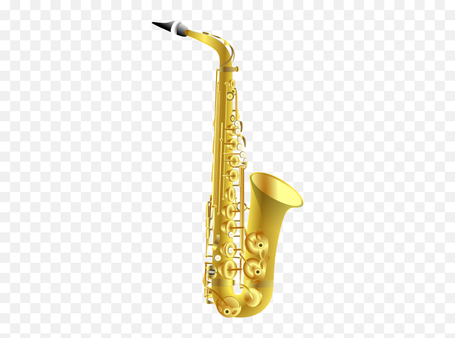 Sax Clip Art At Clker - Saxofone Clipart Emoji,Saxophone Clipart