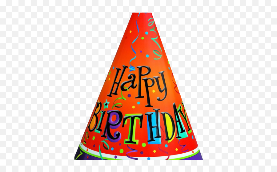 Birthday Hat Clipart Object - Cone Shape Birthday Cap Emoji,Birthday Hat Clipart