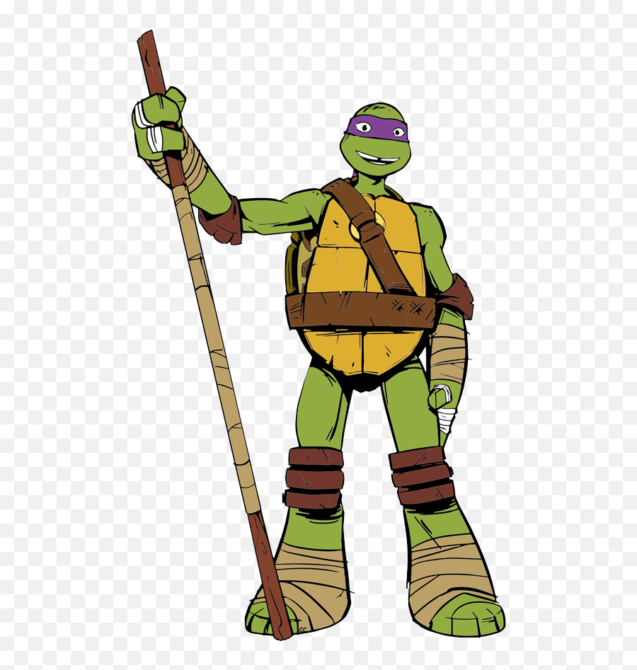 Teenage Mutant Ninja Turtles Png Image Transparent Png Arts - Cartoon Donatello Teenage Mutant Ninja Turtles Emoji,Ninja Clipart