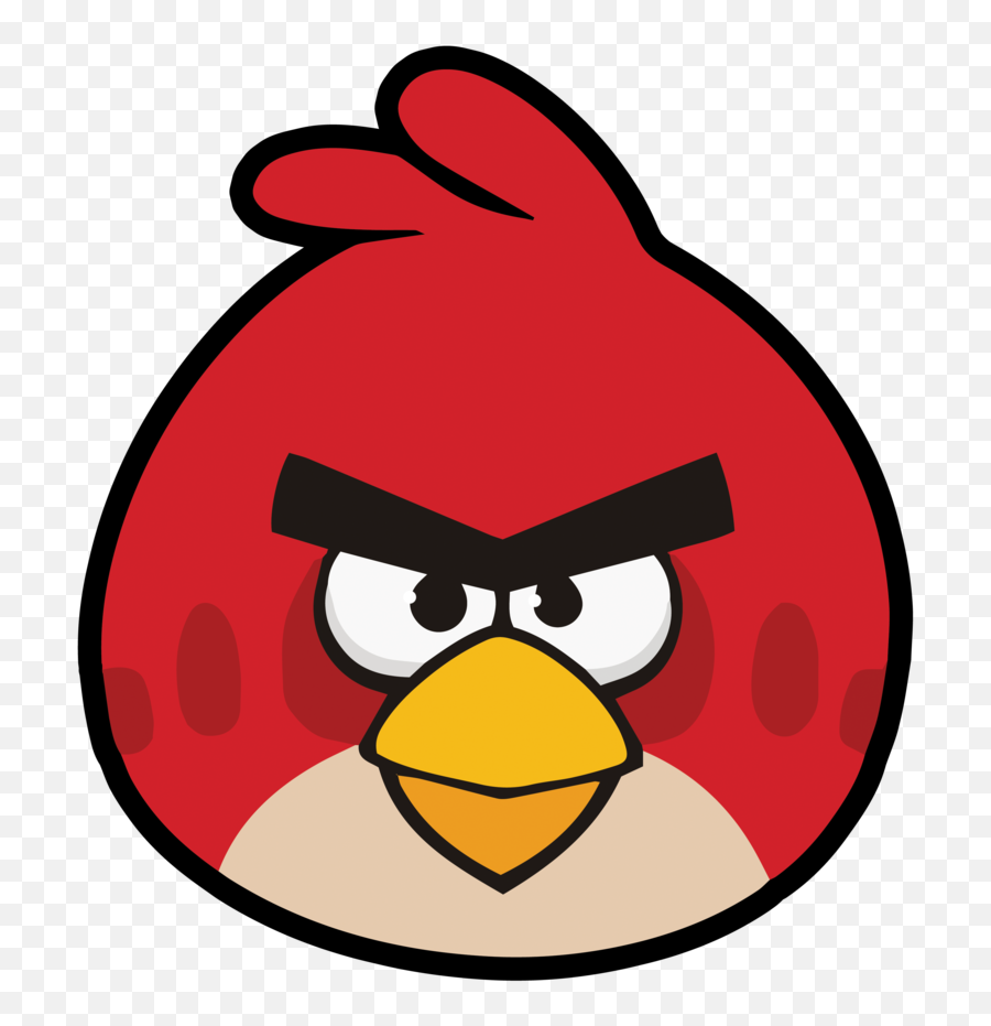Angry Clipart Animated Gif Transparent - Angry Birds Red Emoji,Angry Clipart