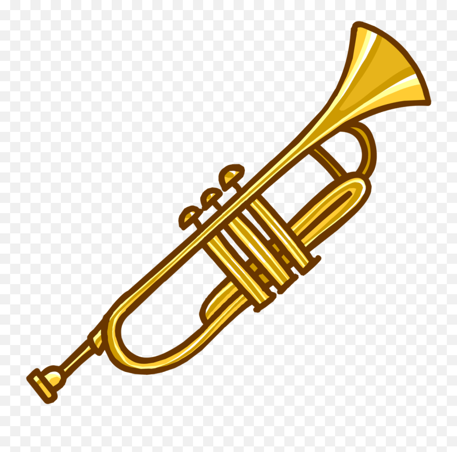 Emoticon - Transparent Background Trumpet Clipart Emoji,Trumpet Png