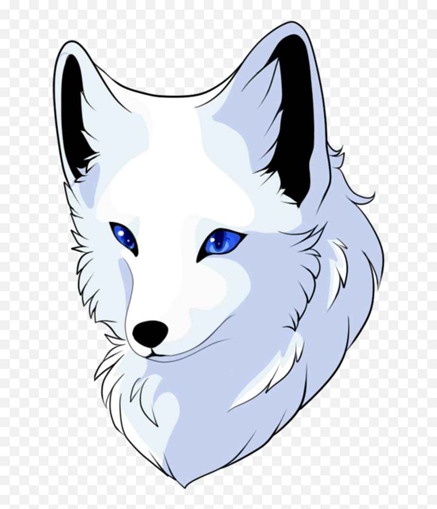 Kawaii Arctic Fox Transparent Png Emoji,Kawaii Transparent