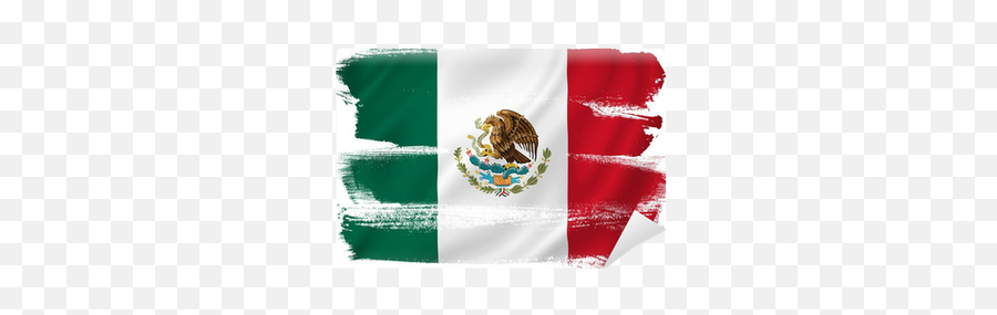 Mexico Flag Wall Mural U2022 Pixers - We Live To Change Mexican Flag Emoji,Mexico Flag Png