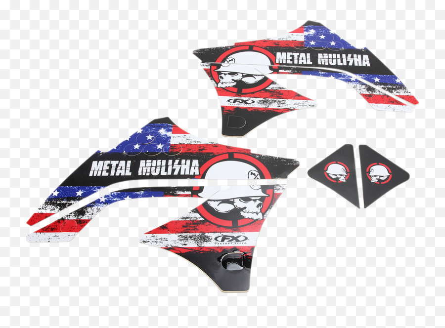 Factory Effex Metal Mulisha Graphic - Metal Mulisha American Flag Graphics Emoji,Metal Mulisha Logo