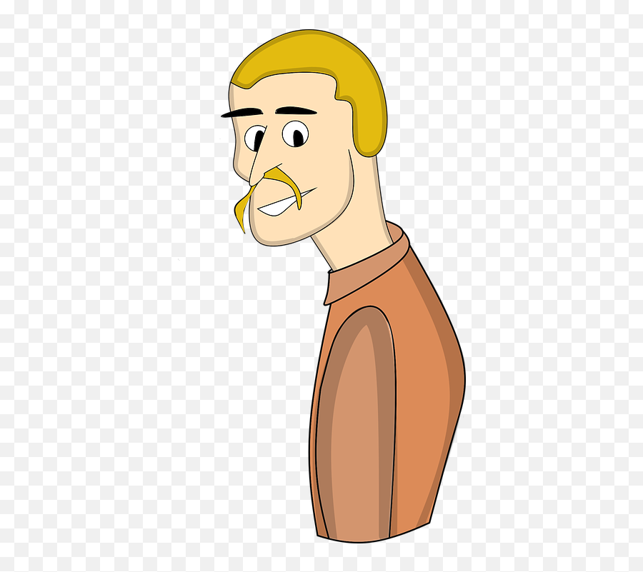 Figure Man Character - Clipart Homme Blond Png Emoji,Character Clipart