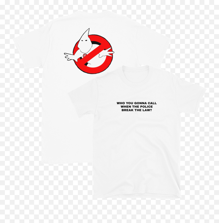 Kkk Ghostbusters T - Shirt Short Sleeve Emoji,Ghostbusters Png