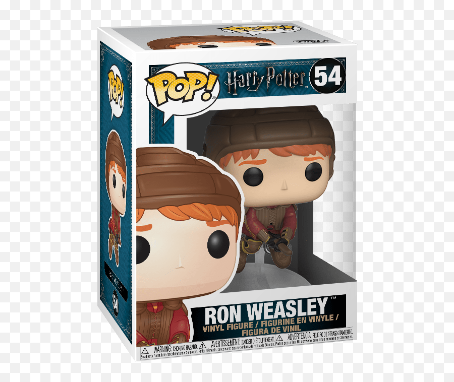 Funko Pop Movies Harry Potter Ron - Figurine Pop Harry Potter Ron Emoji,Scoops Ahoy Logo