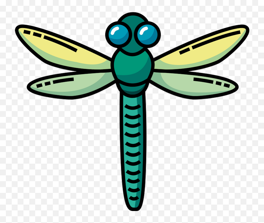 Dragonfly Clipart - Dragonfly Emoji,Dragonfly Clipart