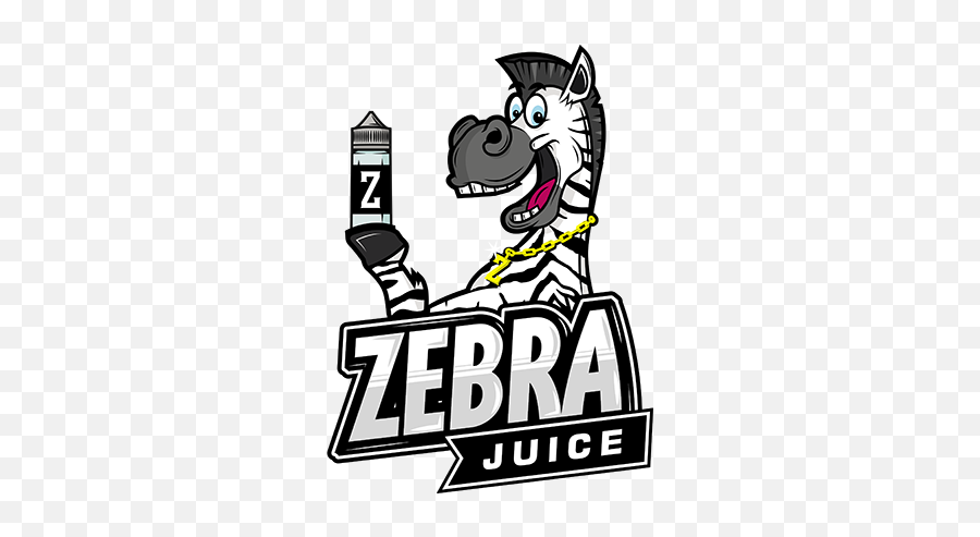Black Jack - Zebra Juice Logo Emoji,Zebra Logo