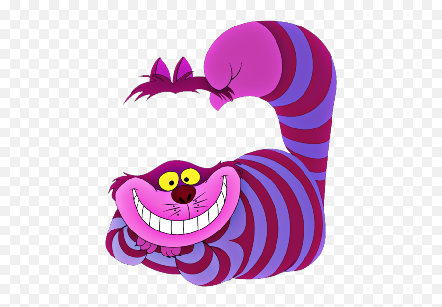 Wonderland Cheshire Cat Icon Png - Transparent Alice In Wonderland Cat Emoji,Cheshire Cat Png