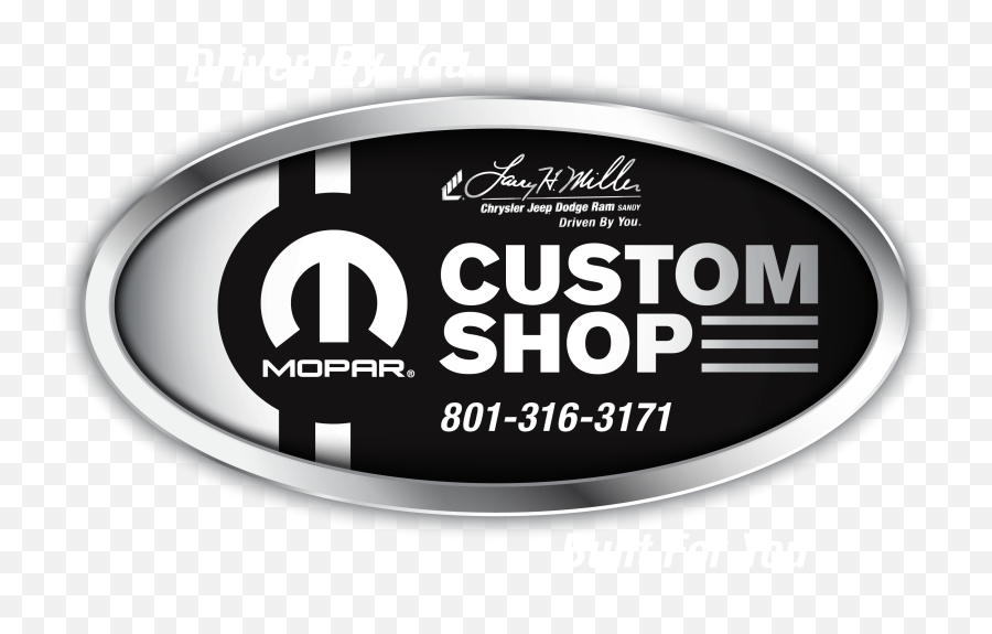 Mopar Customs Shop At Larry H Miller Chrysler Jeep Dodge - Original Factory Shop Emoji,Dodge Ram Logo