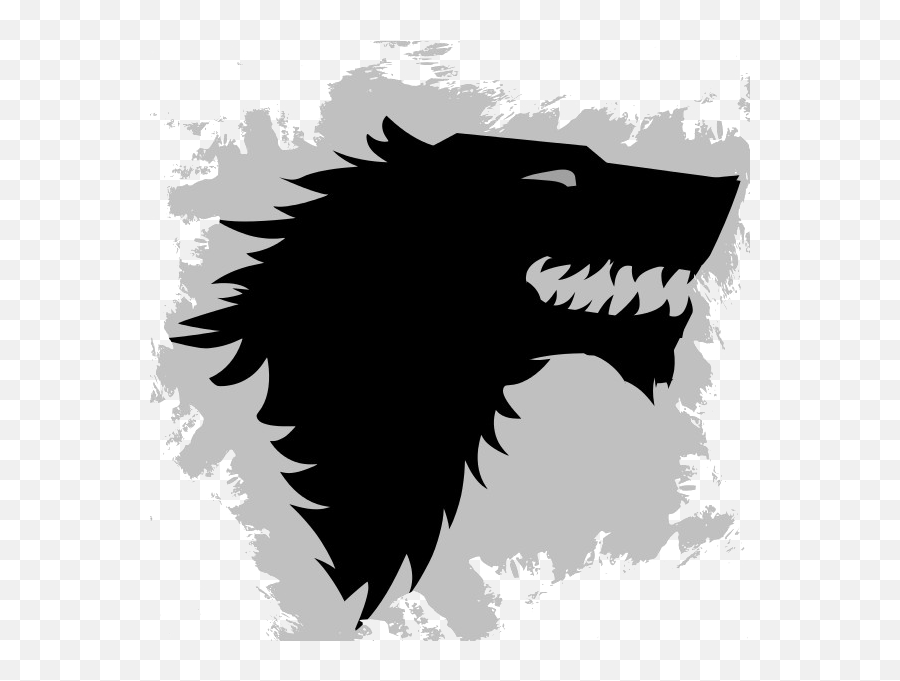 Download Hd Game Of Thrones House - Fantasy Black And White Game Of Throne Art Emoji,Game Of Thrones Transparent