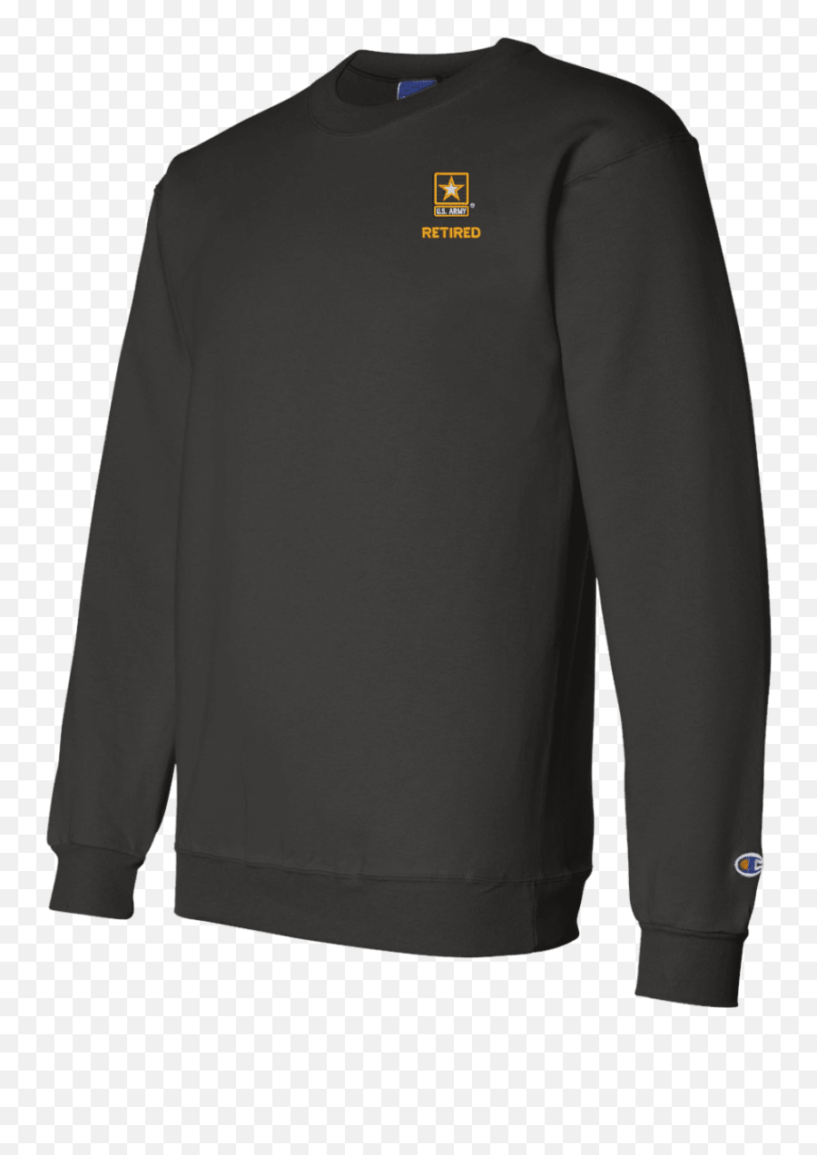 Us Army Retired Sweatshirt - Full Sleeve Emoji,Army Star Logo