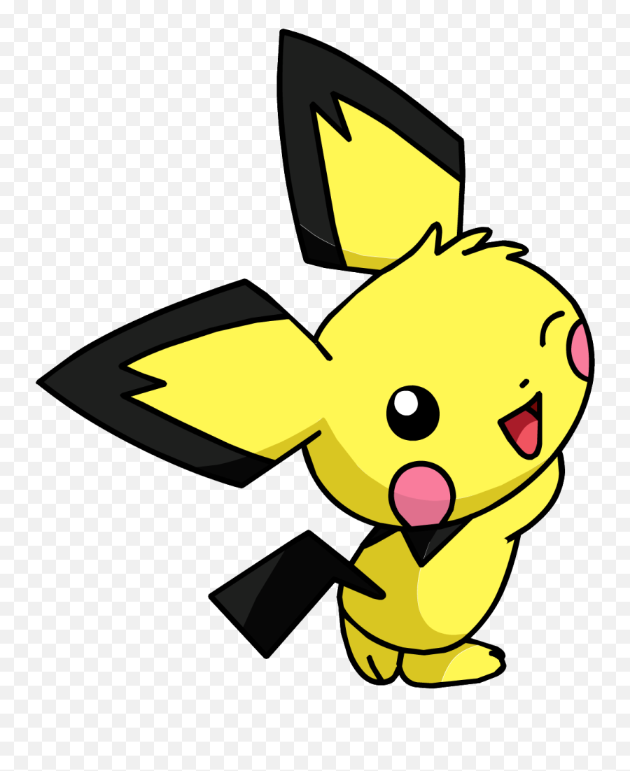 Pokemon Pichu Png Transparent Png Image - Pichu Png Emoji,Pichu Png