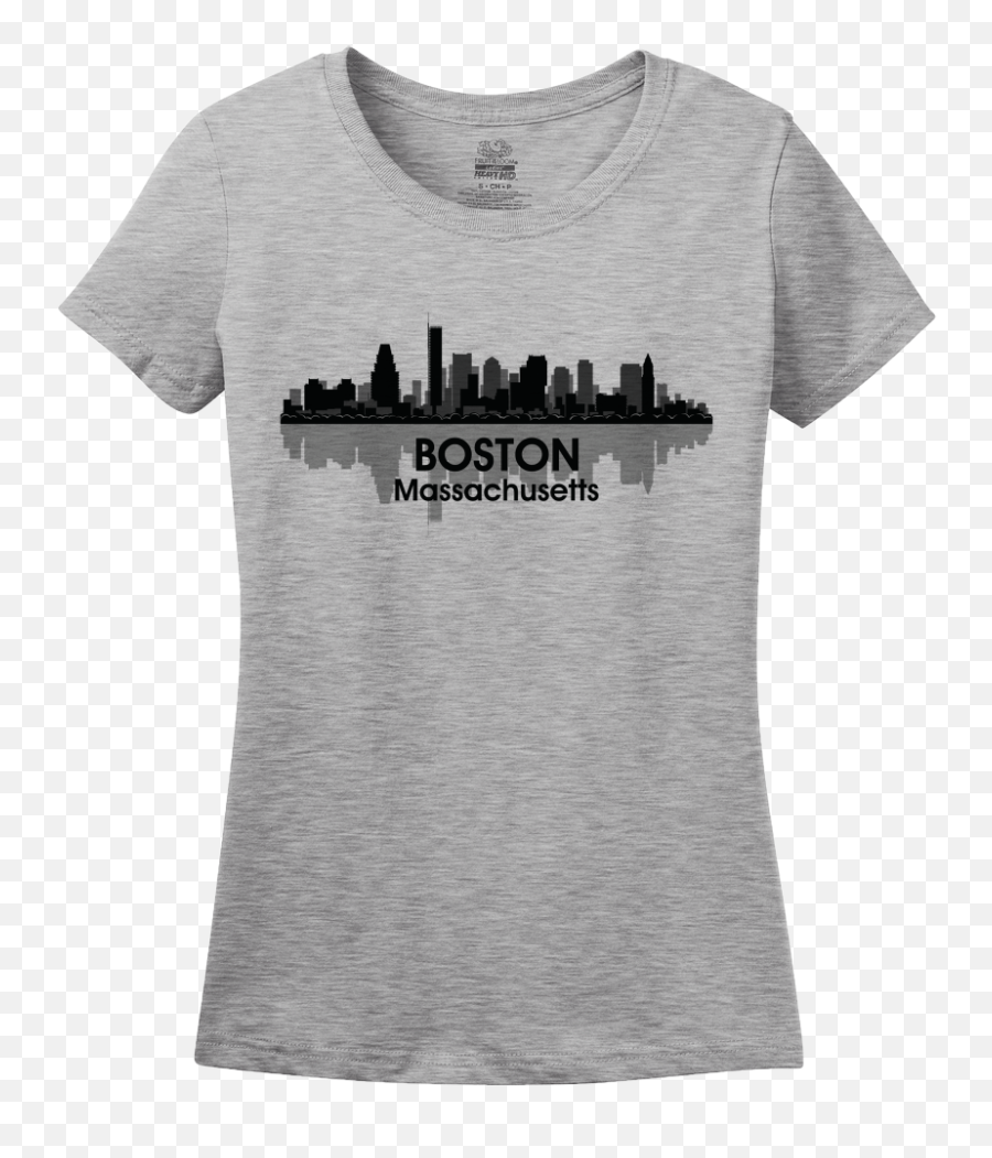 Boston Ma City Skyline - Beantown Pride Patriots Red Sox Love Tshirt Emoji,Boston Skyline Png