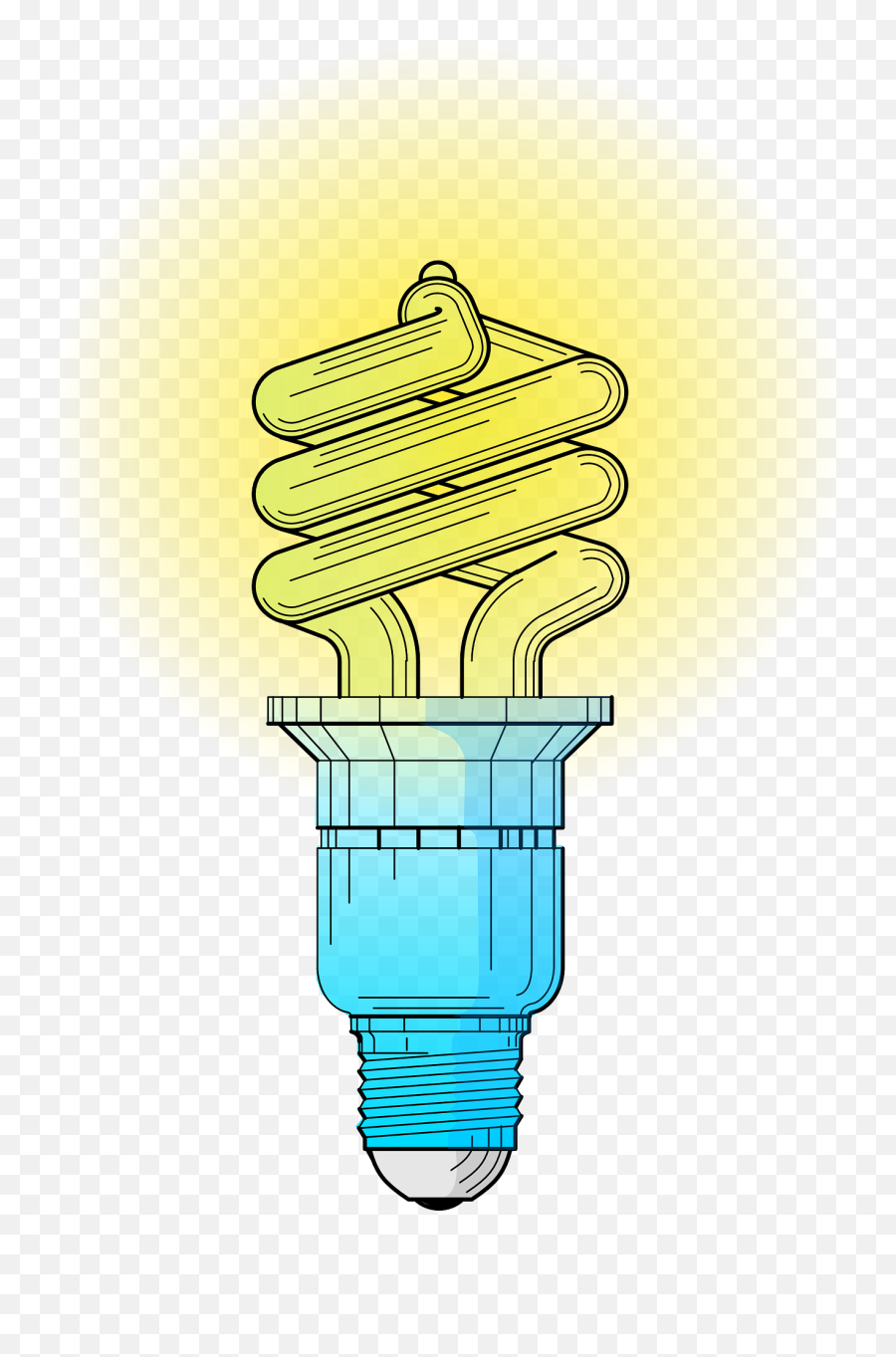 Compact Lamp Clipart - Fluorescent Light Bulbs Clipart Emoji,Lamp Clipart