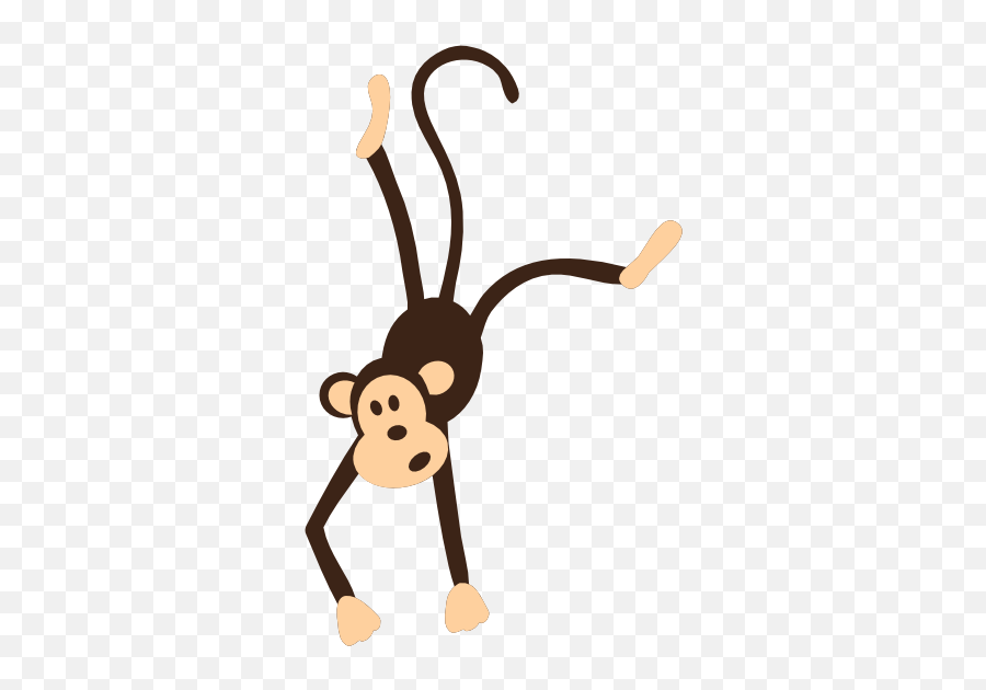 Clip Art Swinging Monkey - Clipartix Clipart Best Emoji,Swinging Clipart