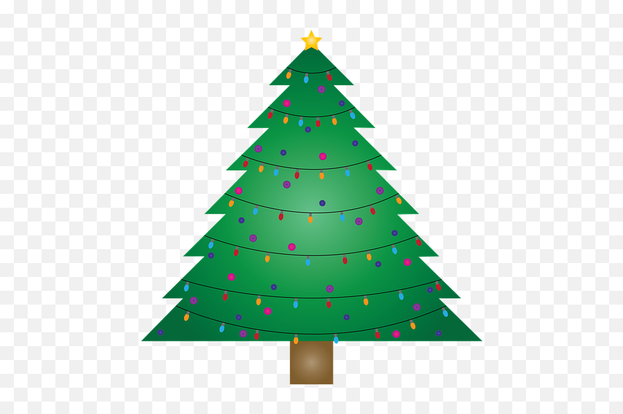 Christmas Tree Clipart Holiday - Christmas Tree Png Christmas Tree Cartoon 2d Emoji,Christmas Tree Png