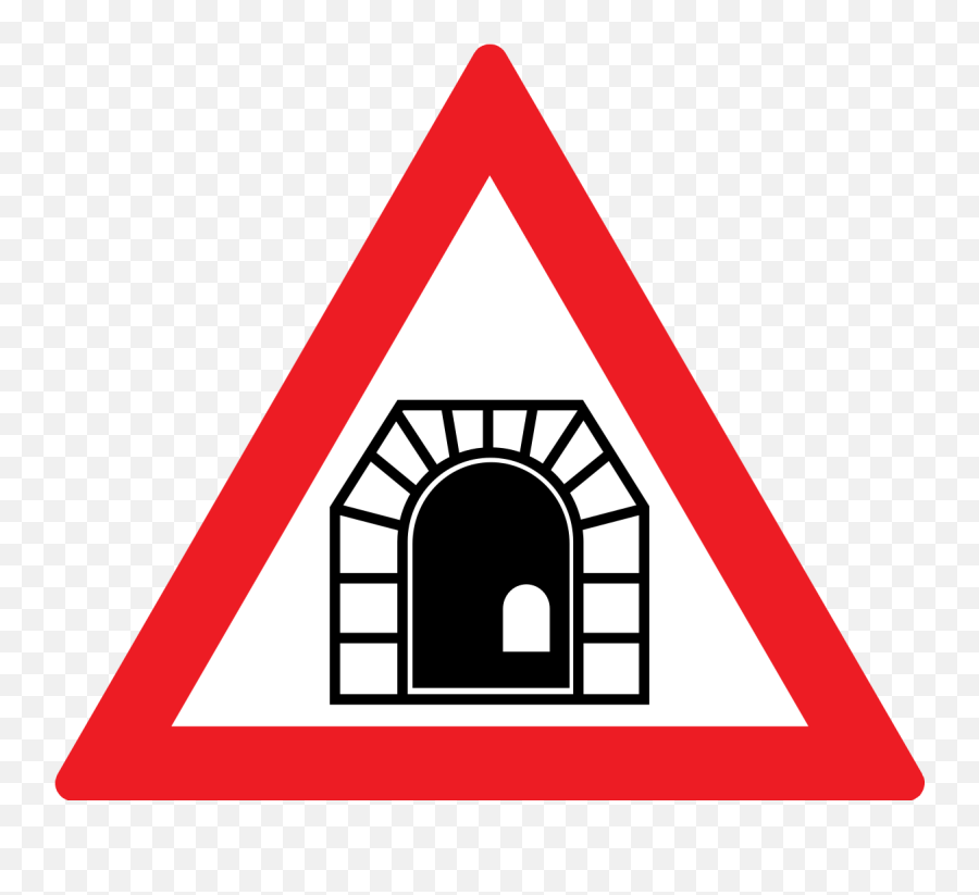 Fileromania Road Sign A14svg - Wikipedia Emoji,Tunnel Clipart