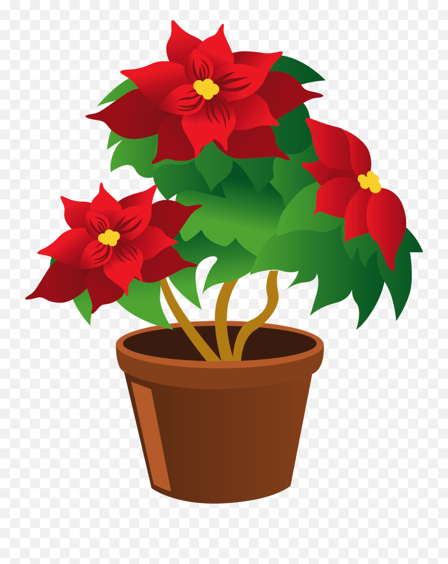 Flower Pot Clipart Png Transparent Png - Flower Pot Clipart Png Emoji,Pot Clipart