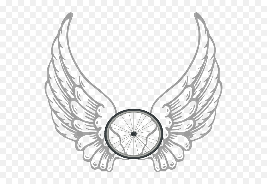 Angel Wings Clip Art - Angel Wings Outline Emoji,Angel Wings Clipart