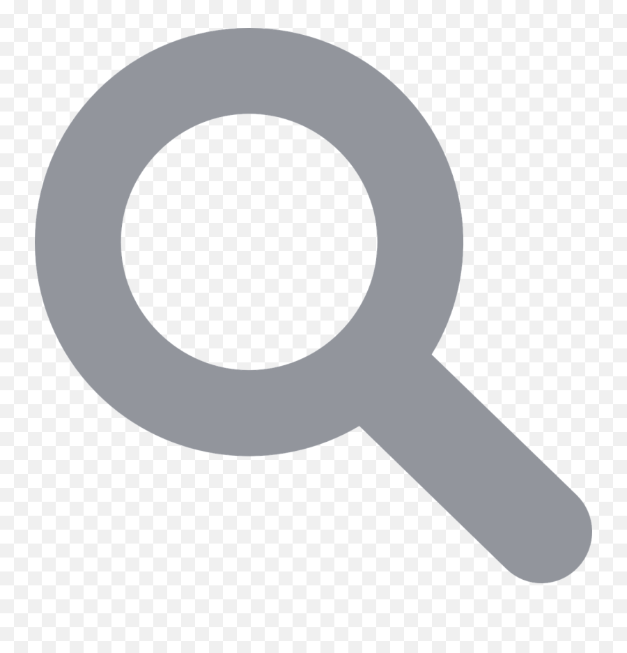 Search Icon Png White - Magnifying Glass Gray Png Emoji,Search Icon Png