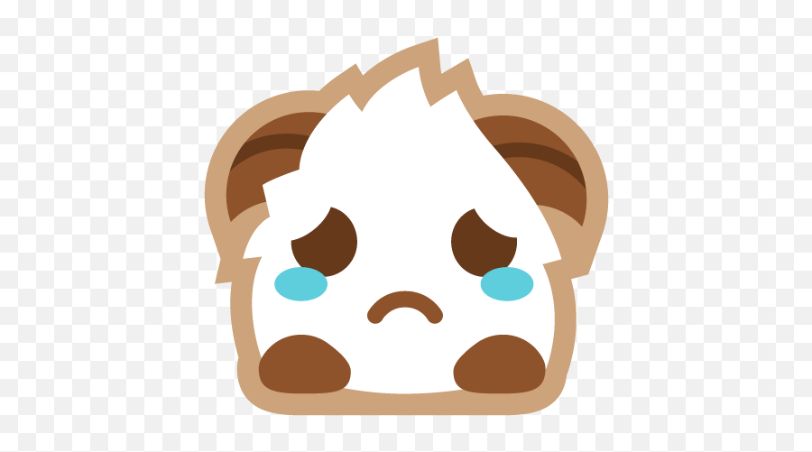 Download League Legends Discord Of Face Tears Nose Hq Png - Sad Poro League Of Legends Emoji,Nose Png