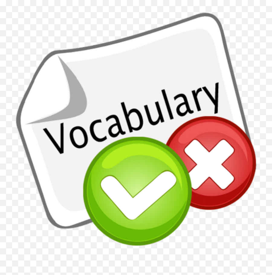 Grades Clipart Vocabulary Test Grades - Vocabulary Check Emoji,Vocabulary Clipart