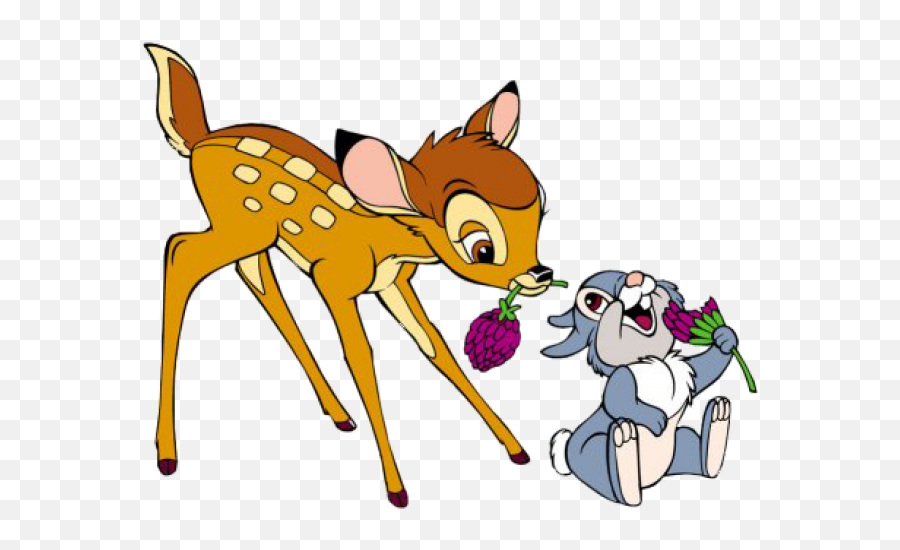Bambi Clipart Disney Cartoon Character - Bambi Disney Bambi Stickers Emoji,Bambi Png