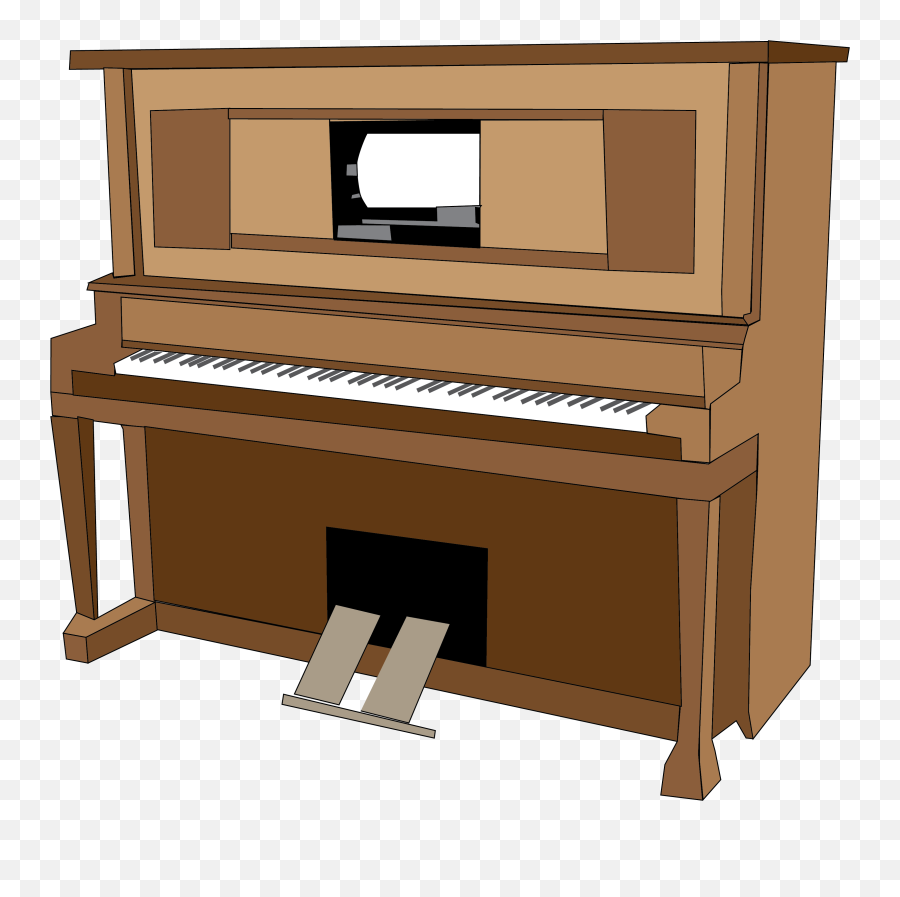 Piano Svg Simple Clip Art Library - Transparent Piano Clipart Emoji,Piano Clipart