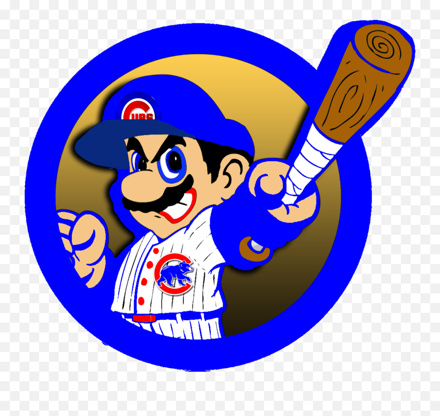 Chicago Cubs Creations - Chicago Cub Baseball Png Emoji,Cubs Clipart