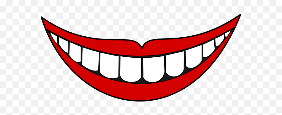 Cartoon Smile Clipart - Mouth Smile Clipart Emoji,Smile Clipart