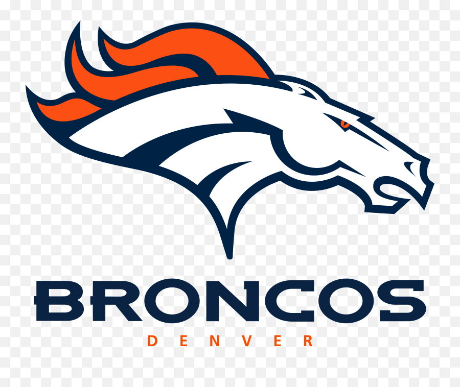 Denver Broncos Logos History Images - Logo Denver Broncos Png Emoji,Nfl Logo