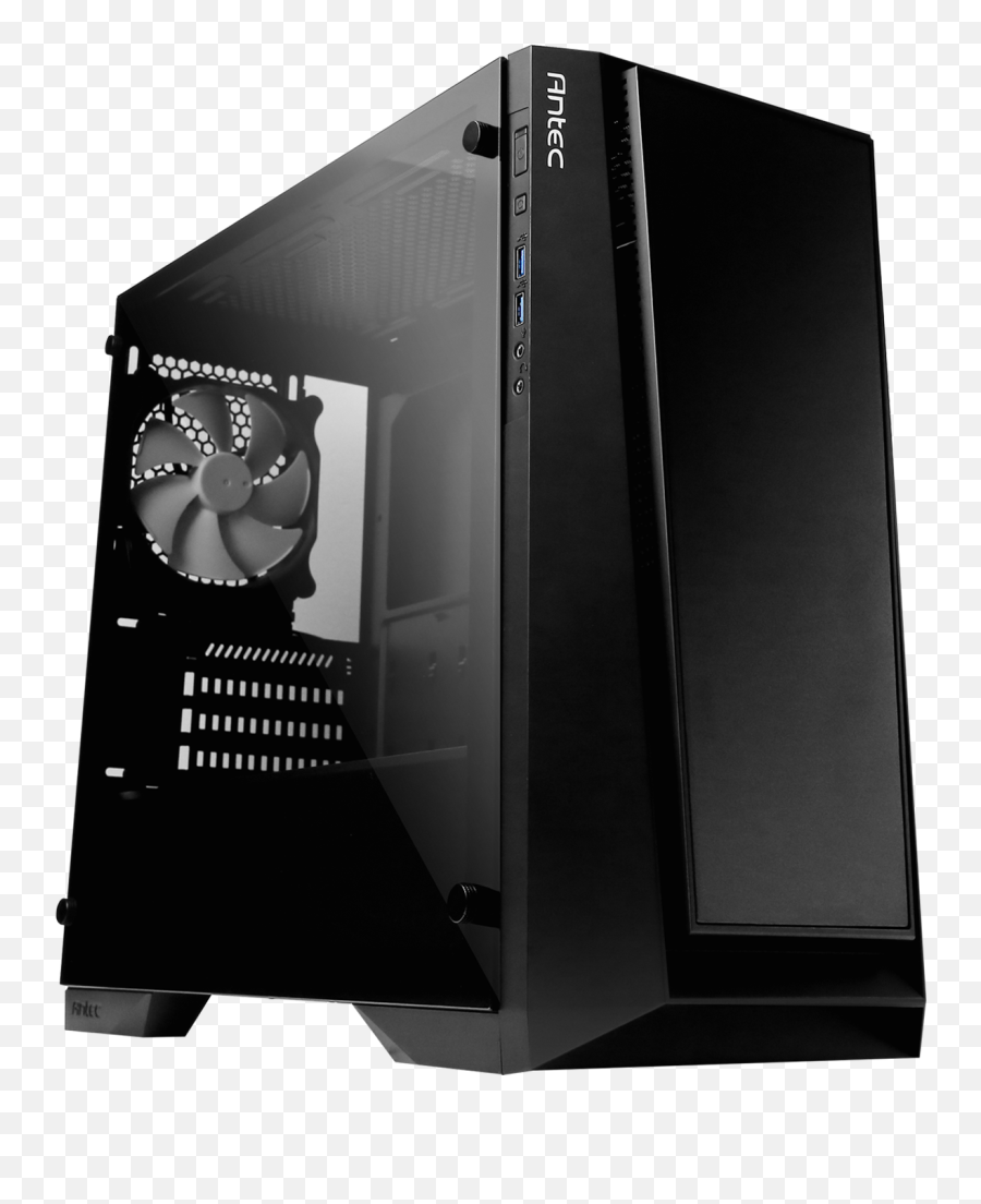 Antec P6 Micro - Atx Chassis Featuring Glass Panel And Logo Antec P6 Tempered Glass Emoji,Logo Projector