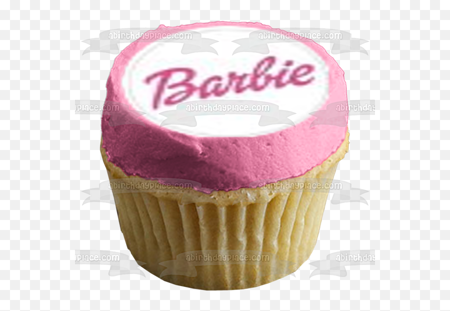 Barbie Mattel Princess Logo Dog Edible - Baking Cup Emoji,Princess Logo