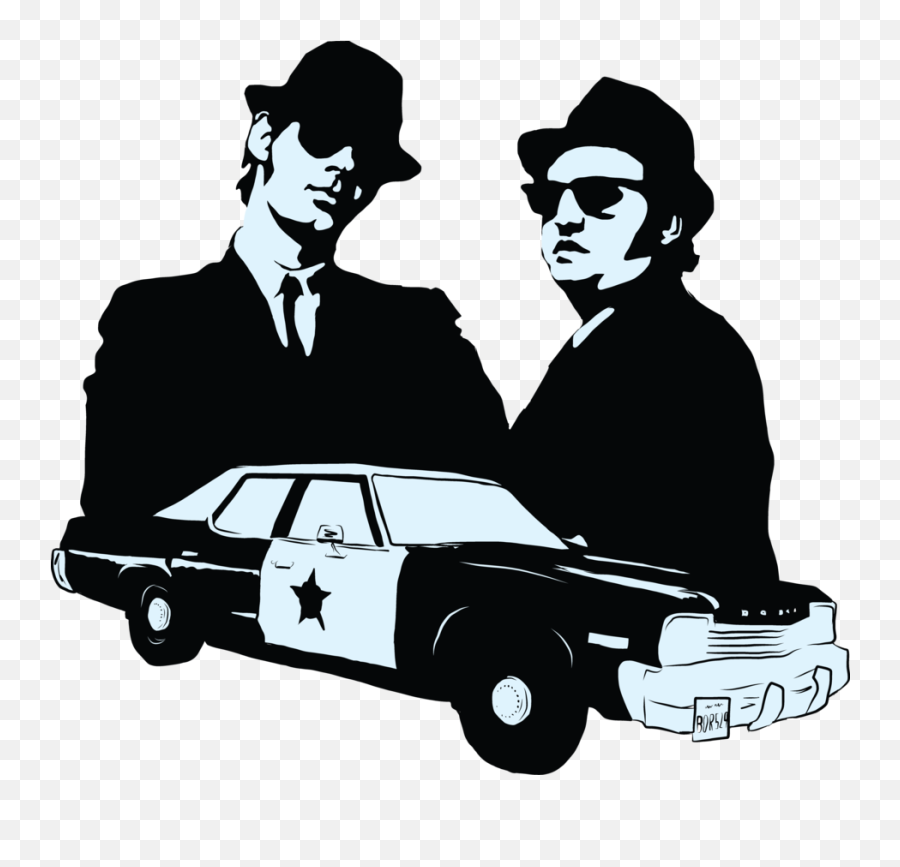 Blues Clip Brothers - Blues Brothers Png Emoji,Brothers Clipart