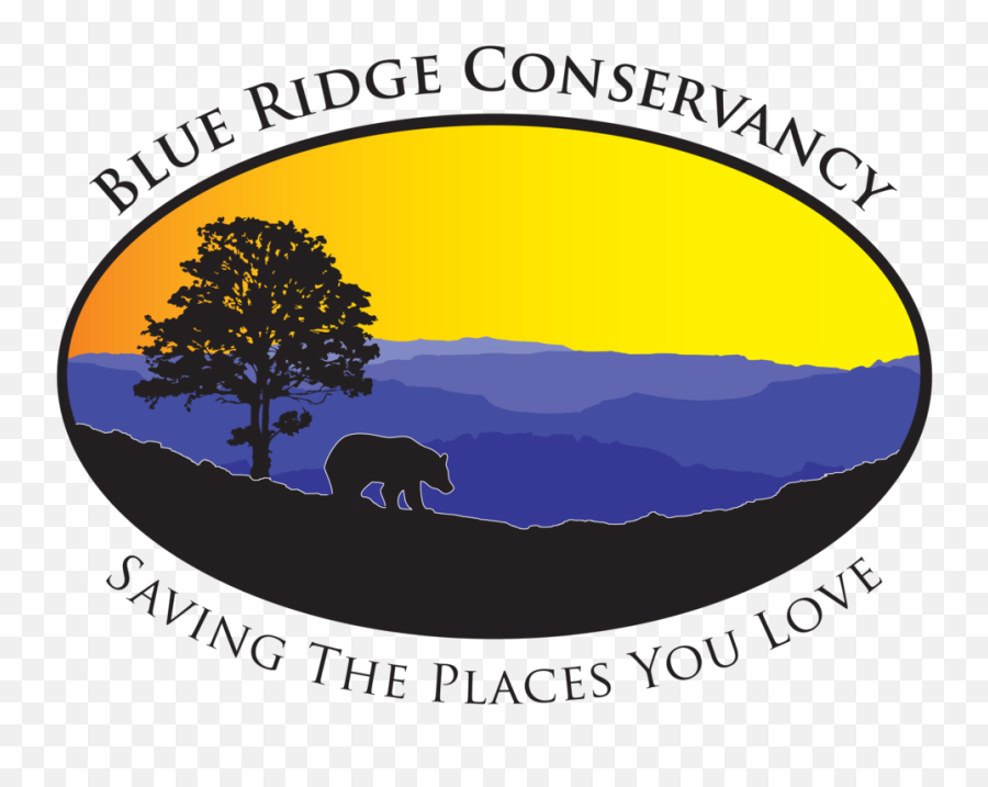 Clipart Mountains Waterfall - Blue Ridge Conservancy Logo Emoji,Waterfall Logo