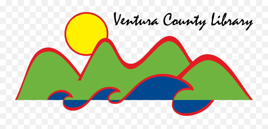 Avenue - Ventura County Library Emoji,Red Logo With Mountains
