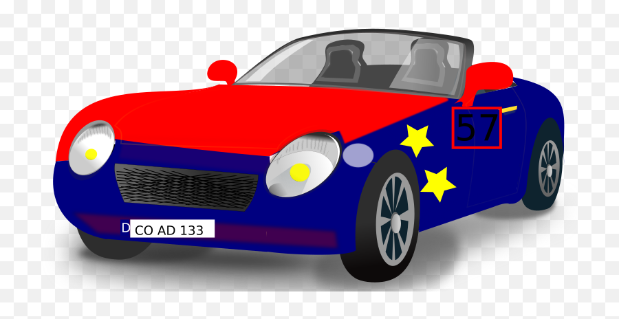 Sports Car Png Transparent Images - Sports Car Red And Blue Emoji,Sports Car Png
