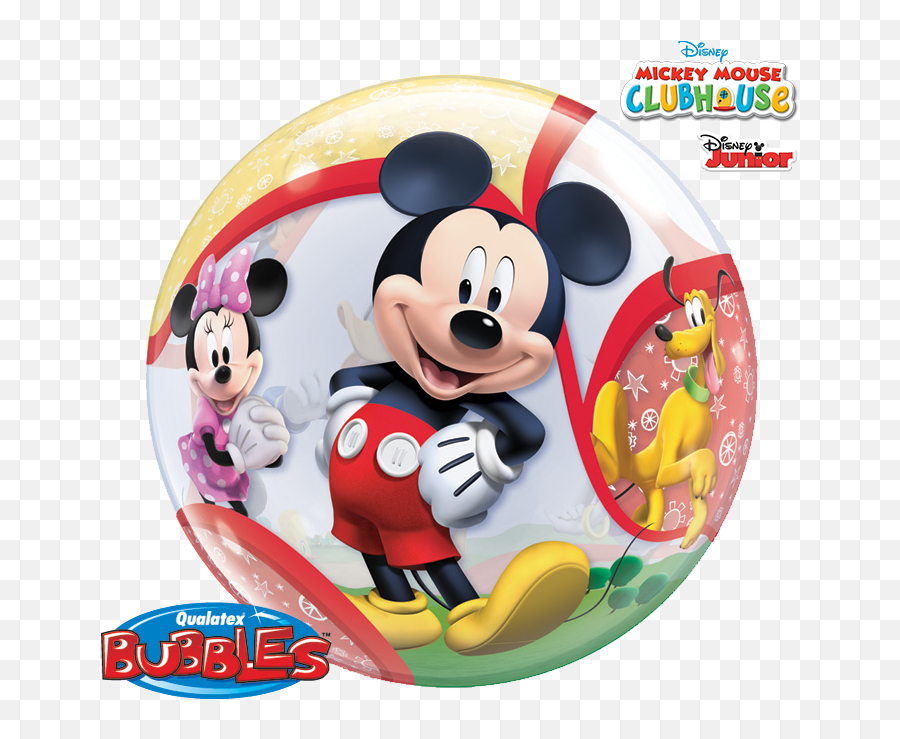 Download Mickey Mouse Clubhouse Bubble Balloon Balloon In A - Mickey Mouse Balloons Emoji,Mickey Mouse Clubhouse Logo